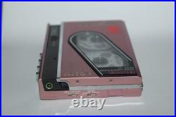 Pink Sony Walkman WM-30 in mint condition, refurbished and working perfectly Pink Sony Walkman WM-30 in mint condition, refurbished and working perfectly