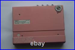 Pink Sony Walkman WM-30 in mint condition, refurbished and working perfectly Pink Sony Walkman WM-30 in mint condition, refurbished and working perfectly