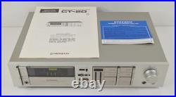 Pioneer CT-20 Stereo Cassette Tape Player Recorder Deck REFURBISHED See Video