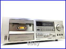 Pioneer CT-710/CT-F800 2 Motor 3 Head Cassette Vintage 1979 Work 220V Like New