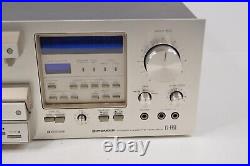Pioneer CT-F590 Stereo Cassette Deck Player WORKS Refurbished New Belts & Tire