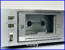 Pioneer CT-F615 Cassette Deck Fully Serviced & Restored 1-Year Warranty