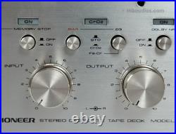 Pioneer CT-F8282 Vintage Stereo Cassette Deck Restored 1-Year Warranty Pioneer CT-F8282 Vintage Stereo Cassette Deck Restored 1-Year Warranty