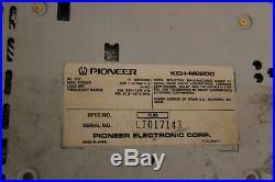 Pioneer Supertuner III KEH-M8200 Old School High-End Radio/CC Player Rare