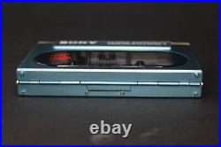 Pristine Blue Sony Walkman WM-20 Serviced with New Belt and Working Perfectly