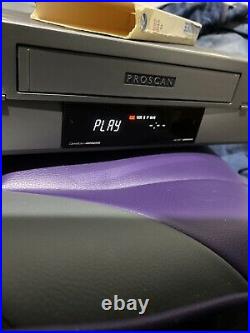 Proscan PSVR72 VHS VCR Video Cassette Player Recorder No Remote Refurbished