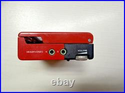 RARE RED Sony Walkman WM-2 Refurbished & New Gear FREE SHIPPING 80s Icon