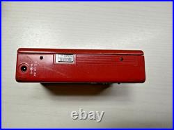 RARE RED Sony Walkman WM-2 Refurbished & New Gear FREE SHIPPING 80s Icon