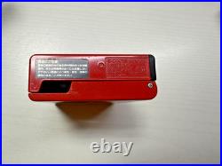 RARE RED Sony Walkman WM-2 Refurbished & New Gear FREE SHIPPING 80s Icon