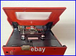 RARE RED Sony Walkman WM-2 Refurbished & New Gear FREE SHIPPING 80s Icon