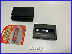 RARE SONY WALKMAN WM-150 RESTORED Personal Cassette Player Mega Bass Dolby B nr