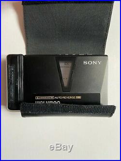 RARE SONY WALKMAN WM-550C -RESTORED- Personal Cassette Player Dolby B C nr