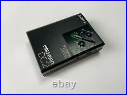 RARE Walkman SONY WM-DC2 Early model with Pointed Amorphous Head -RESTORED