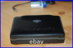 REFURBISHED Panasonic RQ-X15 Stereo Cassette Player Walkman New Belt Retro Black