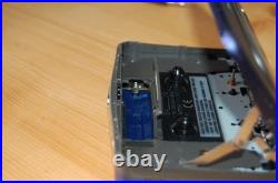 REFURBISHED Panasonic RQ-X15 Stereo Cassette Player Walkman New Belt Retro Blue