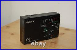 REFURBISHED Sony TC-D3 Stereo Cassette-Corder Walkman SERVICED Vintage WM-D3