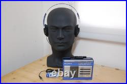 REFURBISHED Sony WM-33 Walkman Stereo Cassette Player Retro Vintage NEW BELT