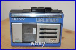 REFURBISHED Sony WM-33 Walkman Stereo Cassette Player Retro Vintage NEW BELT