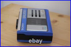 REFURBISHED Sony WM-33 Walkman Stereo Cassette Player Retro Vintage NEW BELT
