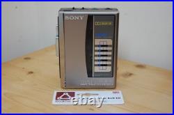 REFURBISHED Sony WM-36 Walkman Stereo Cassette Player Retro Vintage NEW BELT REFURBISHED Sony WM-36 Walkman Stereo Cassette Player Retro Vintage NEW BELT