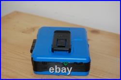 REFURBISHED Sony WM-B10 Stereo Cassette Player Walkman Blue New Belt Vintage