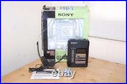 REFURBISHED Sony WM-B15 Stereo Cassette Player Walkman Retro New Belt BOXED