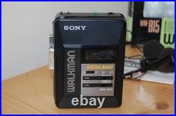 REFURBISHED Sony WM-B15 Stereo Cassette Player Walkman Retro New Belt BOXED