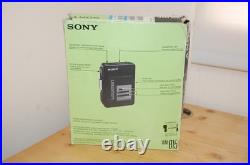 REFURBISHED Sony WM-B15 Stereo Cassette Player Walkman Retro New Belt BOXED