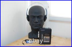 REFURBISHED Sony WM-B15 Stereo Cassette Player Walkman Retro New Belt Vintage