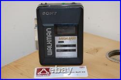 REFURBISHED Sony WM-B15 Stereo Cassette Player Walkman Retro New Belt Vintage
