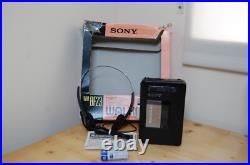 REFURBISHED Sony WM-BF23 Stereo Cassette Player Walkman Retro New Belt Vintage REFURBISHED Sony WM-BF23 Stereo Cassette Player Walkman Retro New Belt Vintage