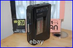 REFURBISHED Sony WM-BF23 Stereo Cassette Player Walkman Retro New Belt Vintage REFURBISHED Sony WM-BF23 Stereo Cassette Player Walkman Retro New Belt Vintage