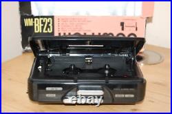 REFURBISHED Sony WM-BF23 Stereo Cassette Player Walkman Retro New Belt Vintage REFURBISHED Sony WM-BF23 Stereo Cassette Player Walkman Retro New Belt Vintage