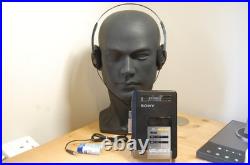 REFURBISHED Sony WM-BF40 Stereo Cassette Player Walkman Retro New Belt Vintage