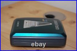 REFURBISHED Sony WM-EX170 Stereo Cassette Player Walkman GREEN New Belt Vintage REFURBISHED Sony WM-EX170 Stereo Cassette Player Walkman GREEN New Belt Vintage