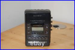 REFURBISHED Sony WM-F2081 Stereo Cassette Player Walkman Retro New Belt Vintage