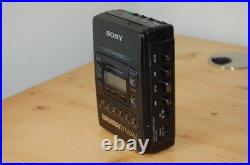 REFURBISHED Sony WM-F2081 Stereo Cassette Player Walkman Retro New Belt Vintage