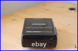 REFURBISHED Sony WM-F2081 Stereo Cassette Player Walkman Retro New Belt Vintage