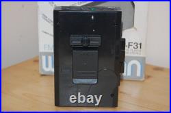 REFURBISHED Sony WM-F31 Walkman Stereo Cassette Player BOXED Vintage NEW BELT