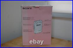 REFURBISHED Sony WM-F31 Walkman Stereo Cassette Player BOXED Vintage NEW BELT