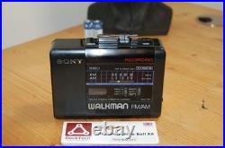 REFURBISHED Sony WM-F66 Stereo Cassette-Corder Walkman FM/AM Radio Vintage Rare