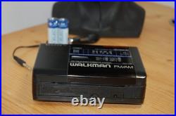REFURBISHED Sony WM-F66 Stereo Cassette-Corder Walkman FM/AM Radio Vintage Rare