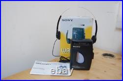 REFURBISHED Sony WM-FX21 Stereo Radio Cassette Player Walkman Retro New Belt