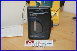 REFURBISHED Sony WM-FX21 Stereo Radio Cassette Player Walkman Retro New Belt