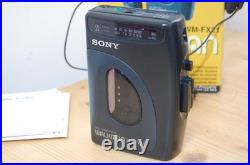 REFURBISHED Sony WM-FX21 Stereo Radio Cassette Player Walkman Retro New Belt