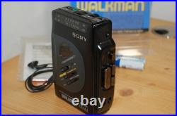 REFURBISHED Sony WM-FX37 Stereo Cassette Player Walkman Retro New Belt BOXED