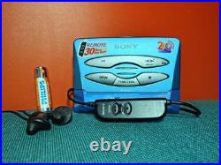 REFURBISHED Sony Walkman WM-EX570 Dolby B NR Personal Stereo Cassette NEW BELT