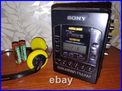 REFURBISHED Sony Walkman WM-F2085 Dolby B NR NEW BELT Personal Stereo