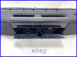 (REFURBISHED) Toshiba RT-8038 Boombox Ghettoblaster Dual Cassette Player/Record (REFURBISHED) Toshiba RT-8038 Boombox Ghettoblaster Dual Cassette Player/Record