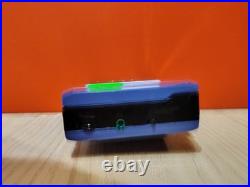 REFURBISHED Vintage Sony Walkman Blue WM-33 NEW BELTS Cassette Player